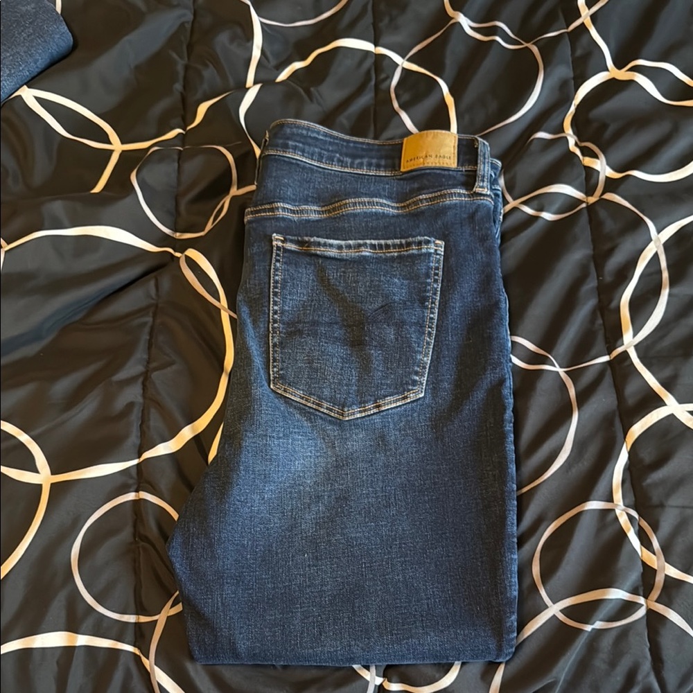 American Eagle Outfitters Dark Blue Jeans